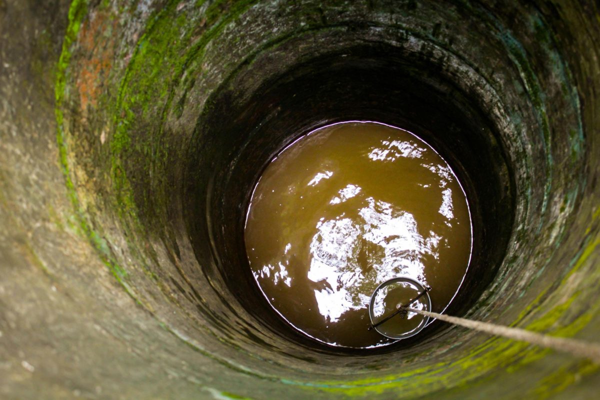 An example of a polluted well; photo courtesy of Omer Al Faruq, pexels.com.