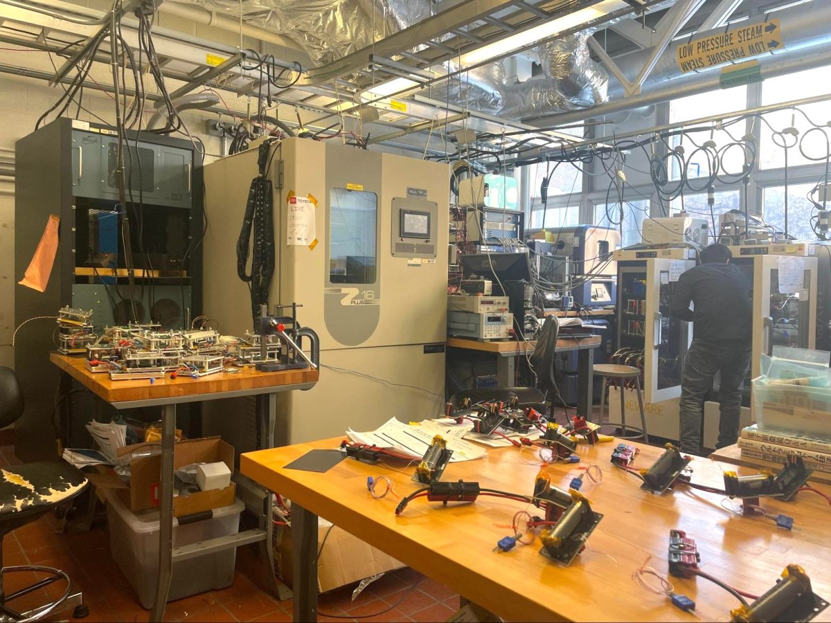 Engineering lab, UofM.